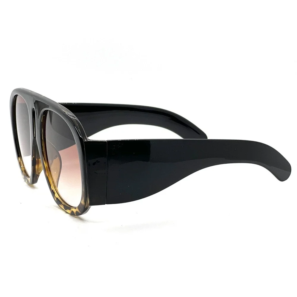 Round Sunglasses Men Women Oversized Frame Retro Sunglasses UV400 Luxury‎ Shades